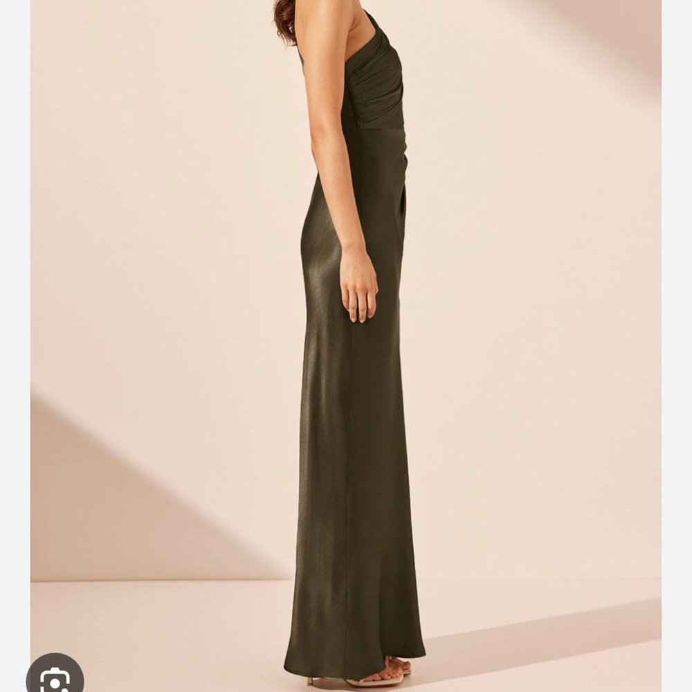 Shona Joy Dress in Pine Color